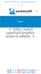 Mobile Screenshot of partnersoft.sk