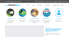 Desktop Screenshot of partnersoft.pl
